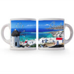 Κούπα λευκού χρώματος Greek Islands 3