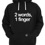 Φούτερ 2 Words 1 Finger