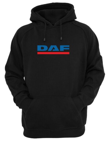 Ανδρικό Φούτερ σε μαύρο χρώμα HOODIE DAF