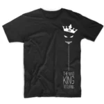 T-shirt μαύρο The mad King returns