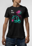 Ανδρικό T-Shirt σε μαύρο χρώμα The King