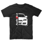 T-shirt μαύρο AUDI S3