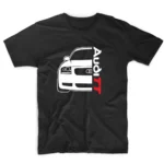 T-shirt μαύρο AUDI TT