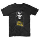 T-shirt μαύρο Just A Good Boy