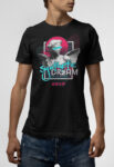 T-shirt μαύρο Synthetic Dream
