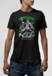 T-shirt μαύρο Poseidon God of Seas
