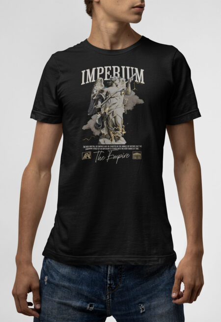 T-shirt μαύρο Imperium