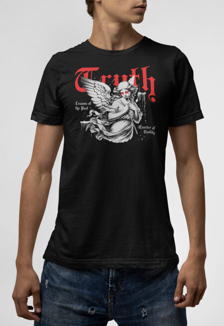 T-shirt μαύρο Truth