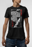 T-shirt μαύρο Black Clover Asta v1