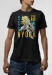 T-shirt μαύρο Hyoga