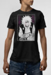 T-shirt μαύρο Jiraiya v2