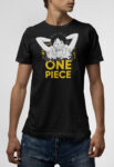 T-shirt μαύρο Luffy v2