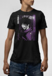 T-shirt μαύρο Megumi