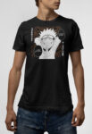 T-shirt μαύρο Naruto Nino