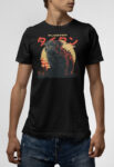 T-shirt μαύρο Pugster