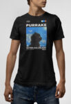 T-shirt μαύρο Purrake