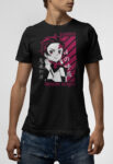 T-shirt μαύρο Tanjiro v1