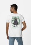 T-shirt Unisex Dragon λευκό