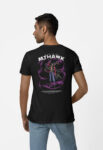 T-shirt Unisex One Piece Mihawk μαύρο