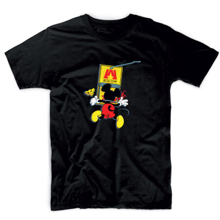 T-shirt μαύρο MICKEY MOUSE TRAP 1