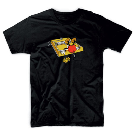 T-shirt μαύρο MICKEY MOUSE TRAP 2