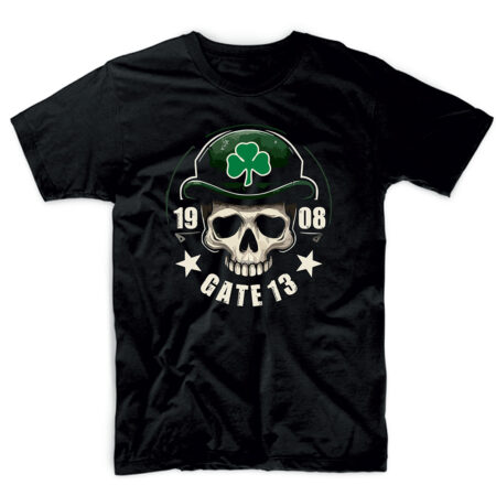 T-shirt μαύρο PAO GATE13